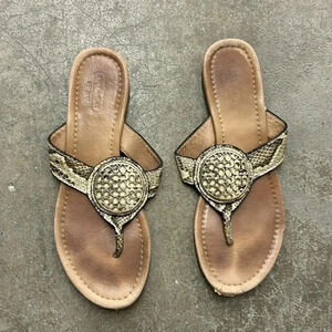 Coach  flip flop